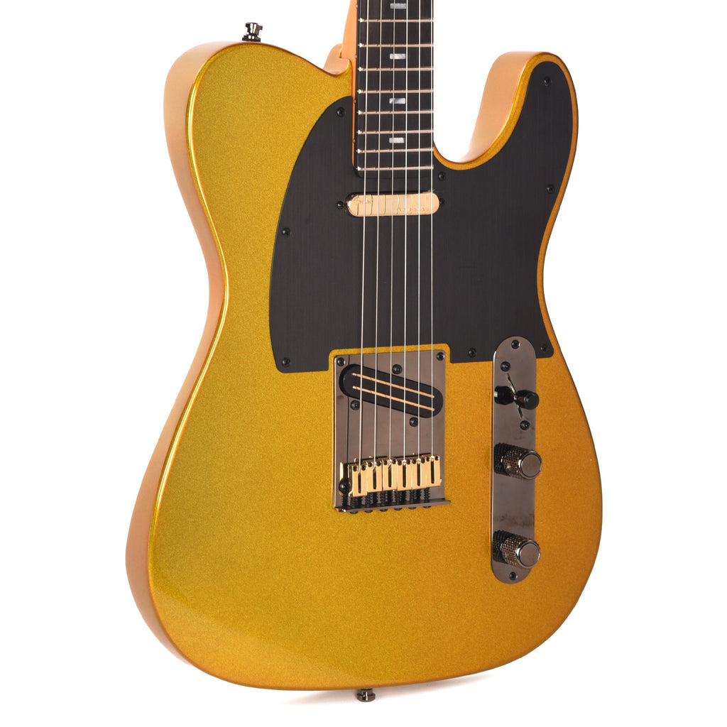 Fender 75th Anniversary American Ultra II Telecaster Ebony Fingerboard Liquid Gold - MusicMarket
