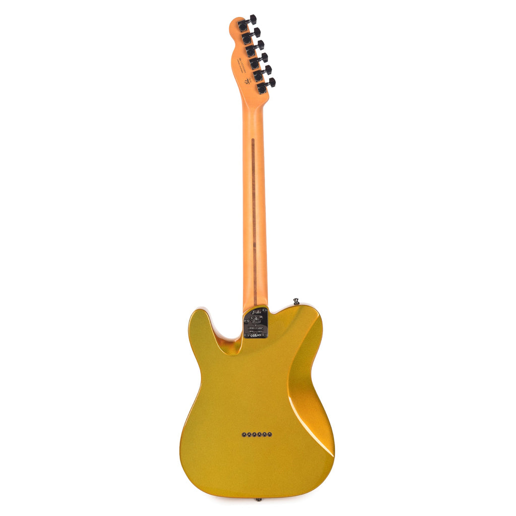 Fender 75th Anniversary American Ultra II Telecaster Ebony Fingerboard Liquid Gold - View 5 | MusicMarket