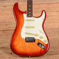 Fender American Channel Bound Stratocaster Neck with American Deluxe Body Aged Cherry Sunburst - MusicMarket