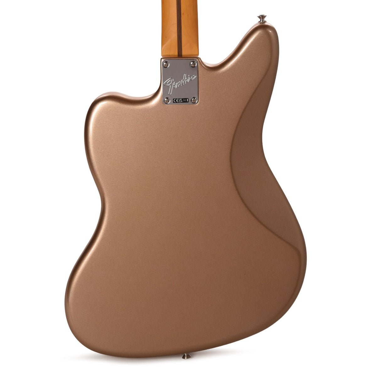 Fender American Professional Classic Jaguar Faded Firemist Gold - View 3 | MusicMarket