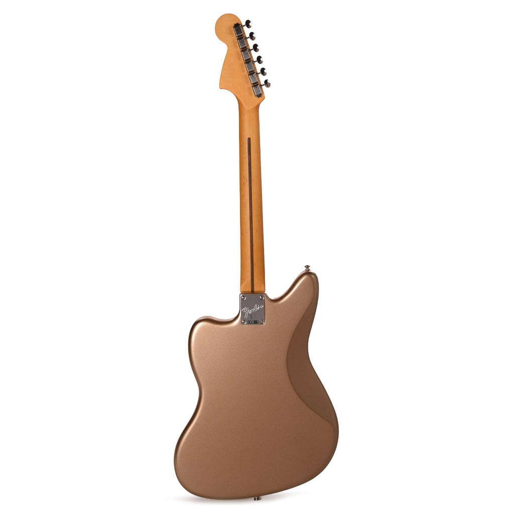 Fender American Professional Classic Jaguar Faded Firemist Gold - View 5 | MusicMarket