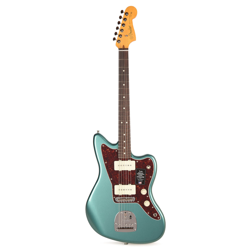 Fender American Professional Classic Jazzmaster Faded Sherwood Green Metallic - View 4 | MusicMarket