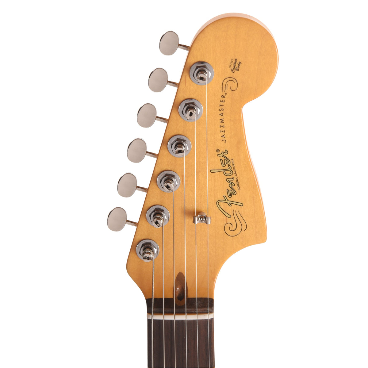 Fender American Professional Classic Jazzmaster Faded Sherwood Green Metallic - View 6 | MusicMarket