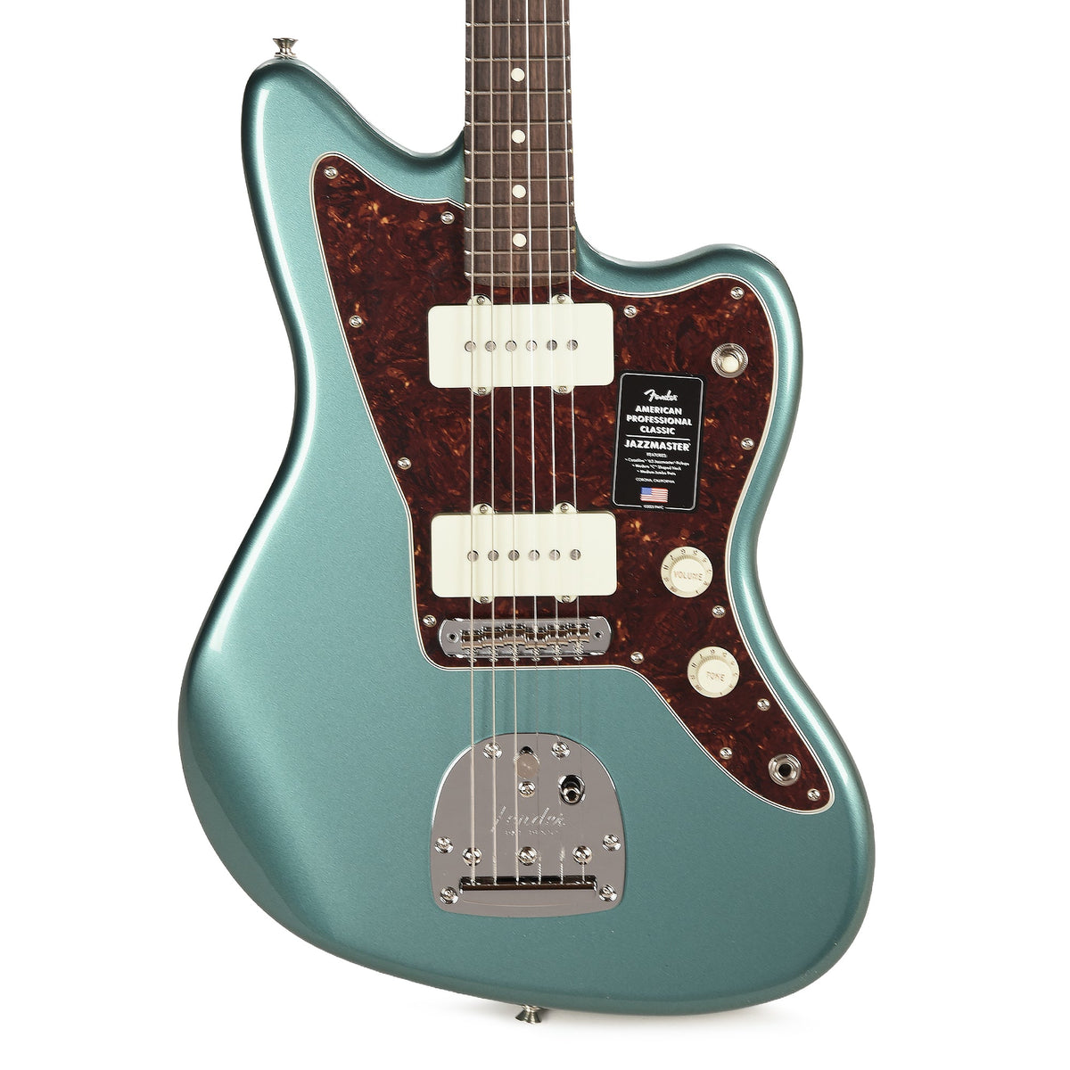 Fender American Professional Classic Jazzmaster Faded Sherwood Green Metallic - View 2 | MusicMarket