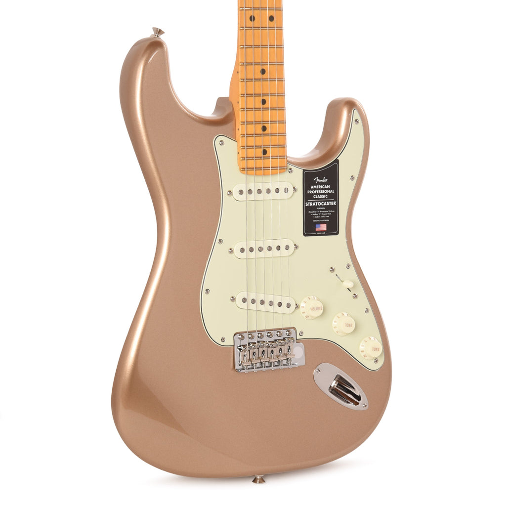 Fender American Professional Classic Stratocaster Faded Firemist Gold - MusicMarket
