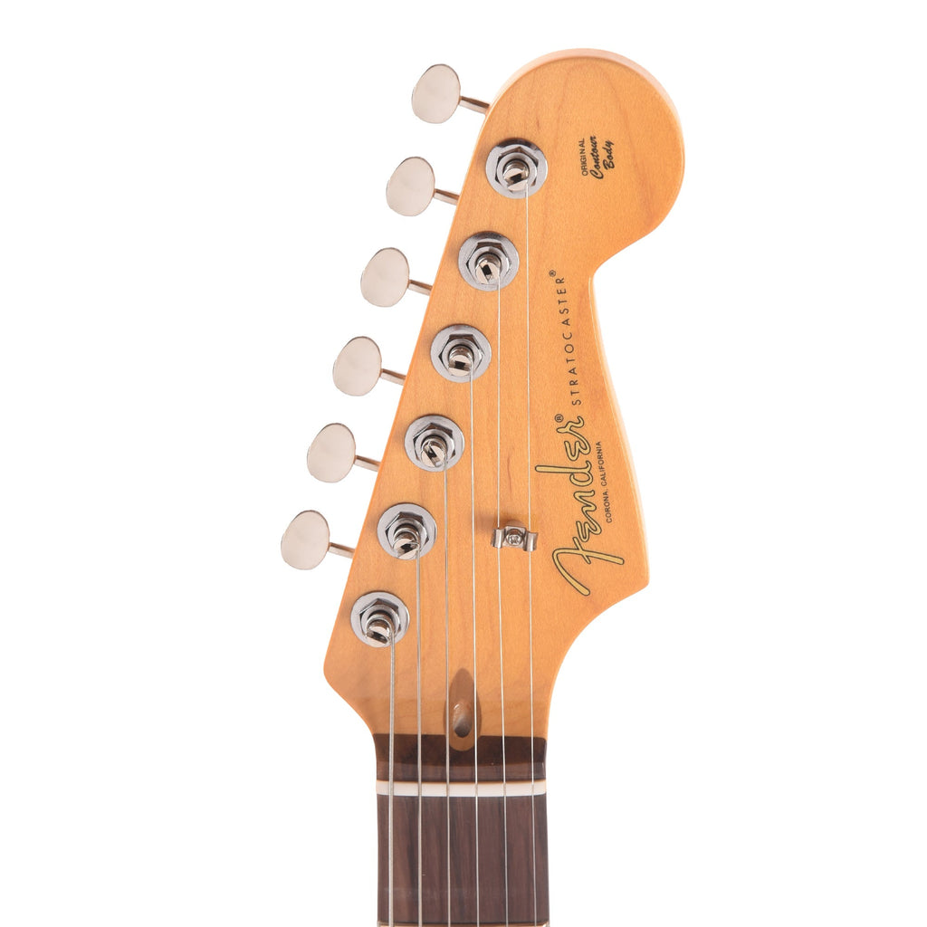 Fender American Professional Classic Stratocaster Faded Sherwood Green Metallic - View 6 | MusicMarket