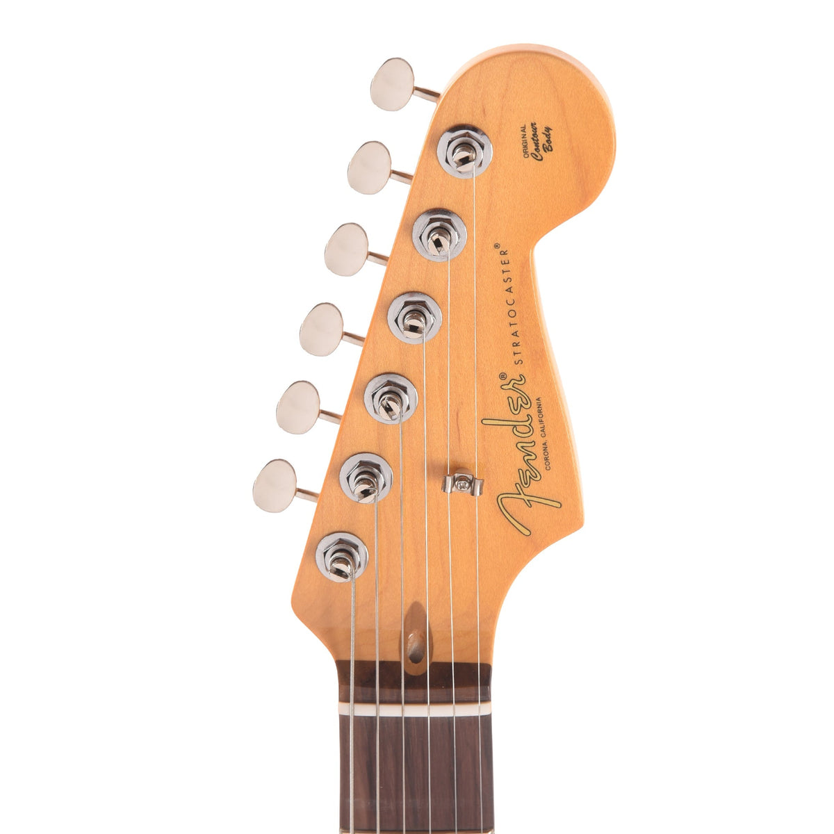 Fender American Professional Classic Stratocaster Faded Sherwood Green Metallic - View 6 | MusicMarket