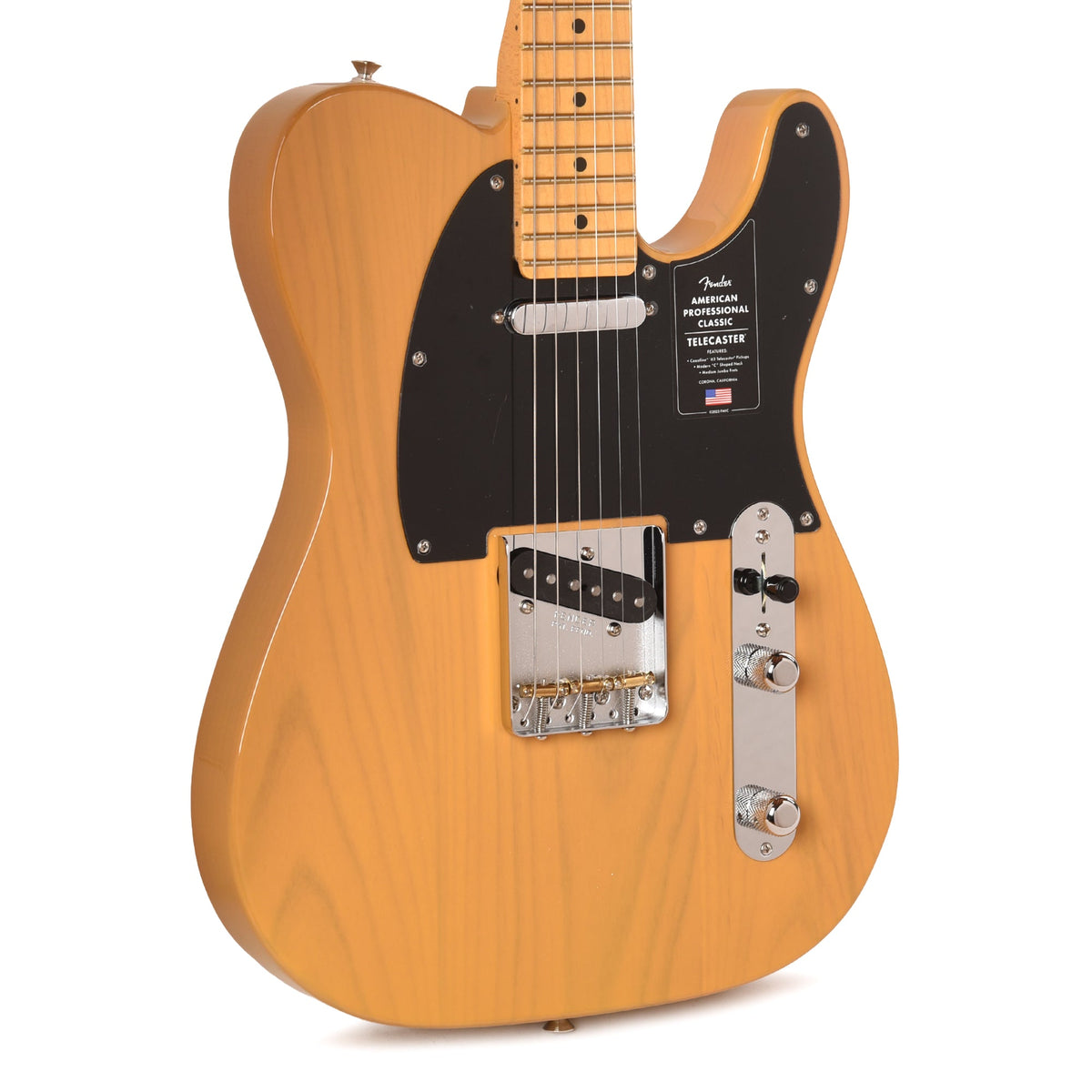 Fender American Professional Classic Telecaster Butterscotch Blonde - MusicMarket
