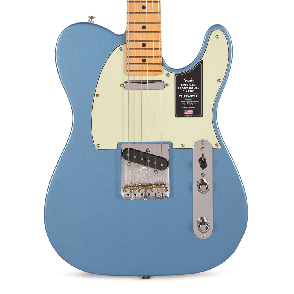 Fender American Professional Classic Telecaster Faded Lake Placid Blue - View 2 | MusicMarket