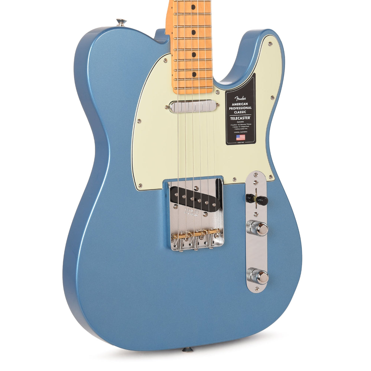 Fender American Professional Classic Telecaster Faded Lake Placid Blue - MusicMarket