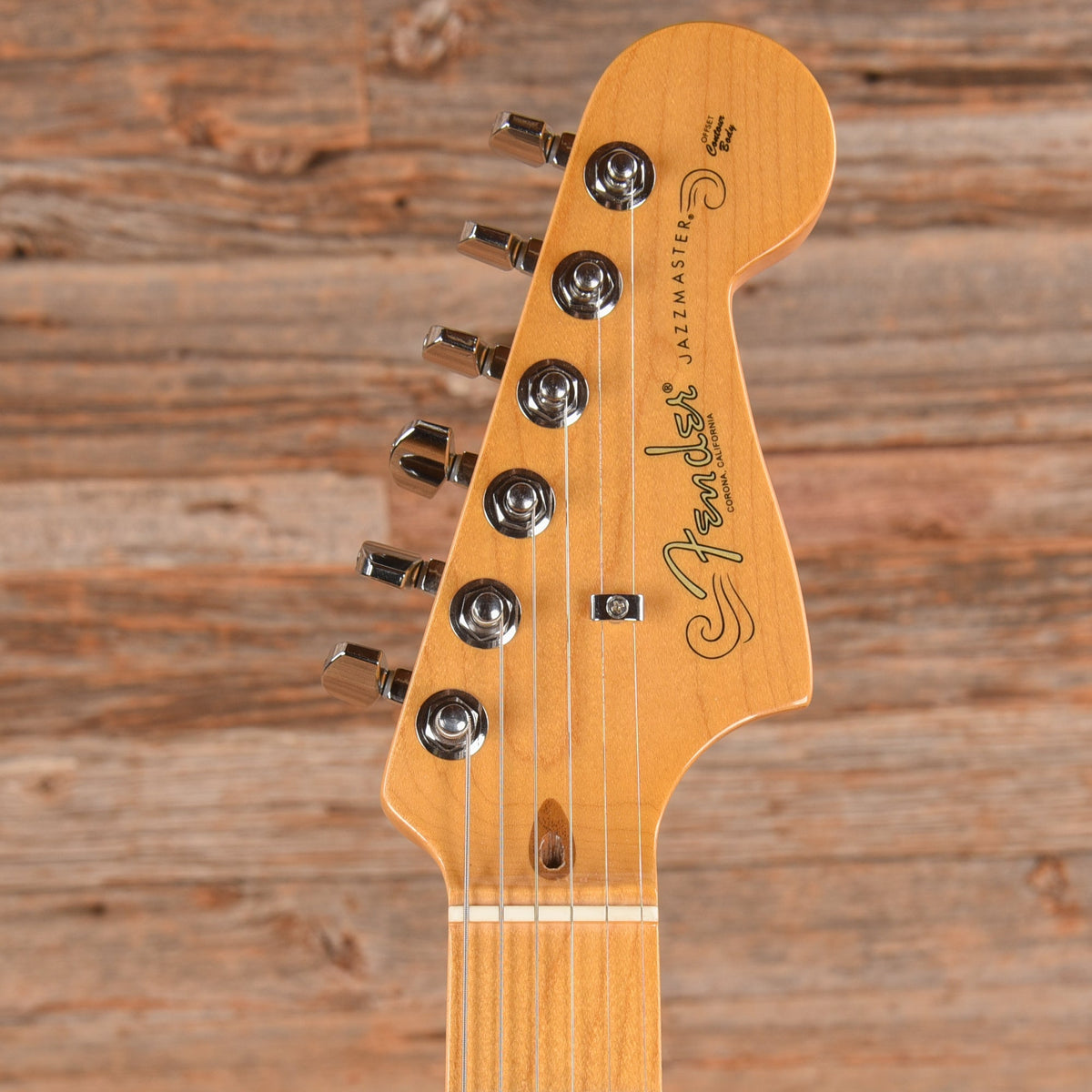 Fender American Professional II Jazzmaster Mystic Surf Pearl 2022 - View 6 | MusicMarket