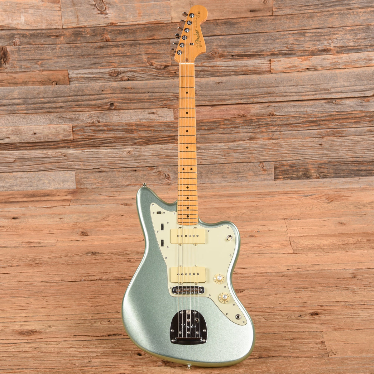 Fender American Professional II Jazzmaster Mystic Surf Pearl 2022 - View 4 | MusicMarket