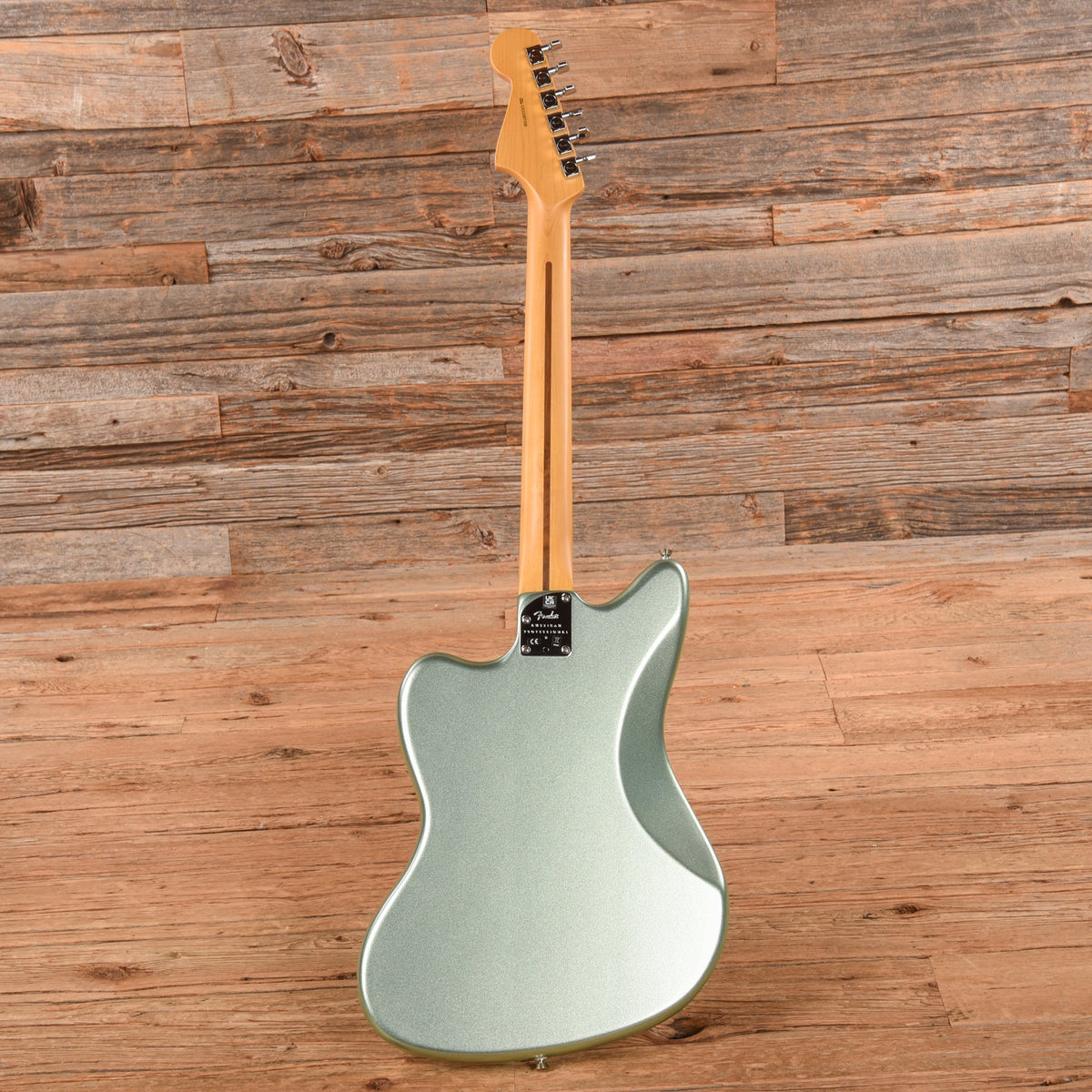 Fender American Professional II Jazzmaster Mystic Surf Pearl 2022 - View 5 | MusicMarket