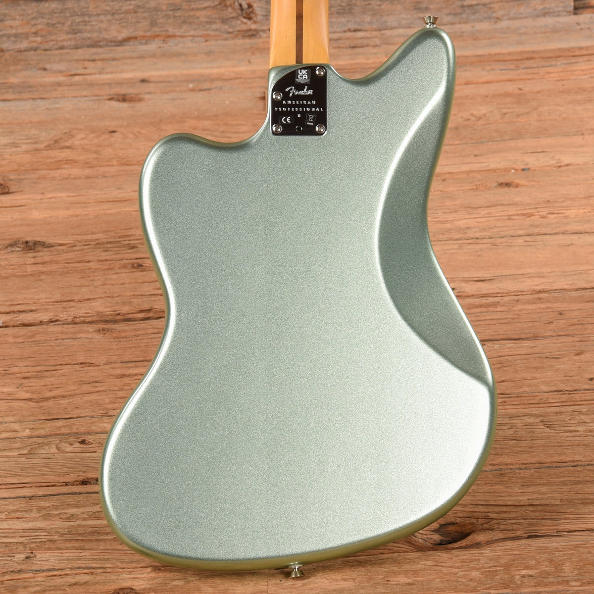 Fender American Professional II Jazzmaster Mystic Surf Pearl 2022 - View 3 | MusicMarket