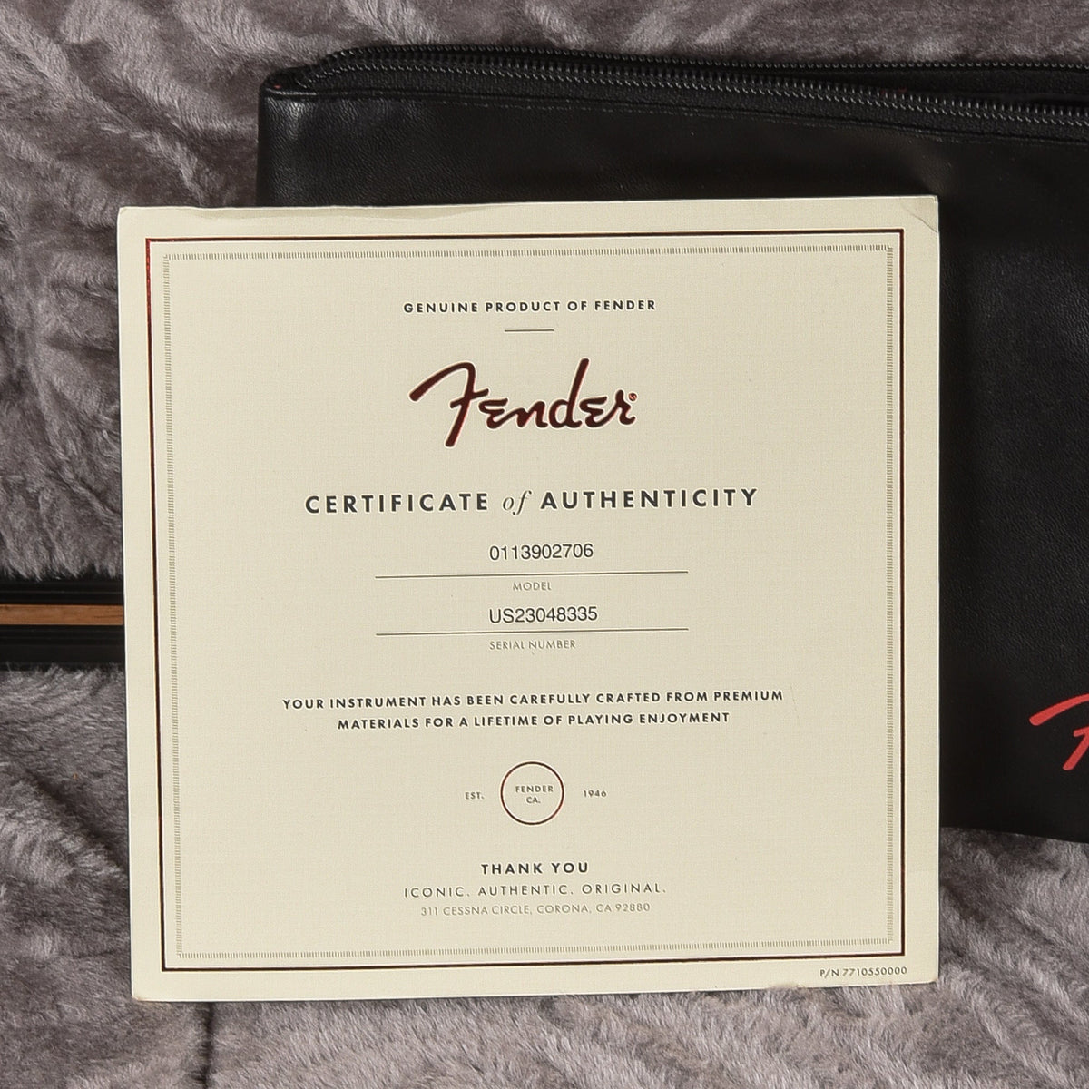 Fender American Professional II Stratocaster Black 2023 - View 10 | MusicMarket