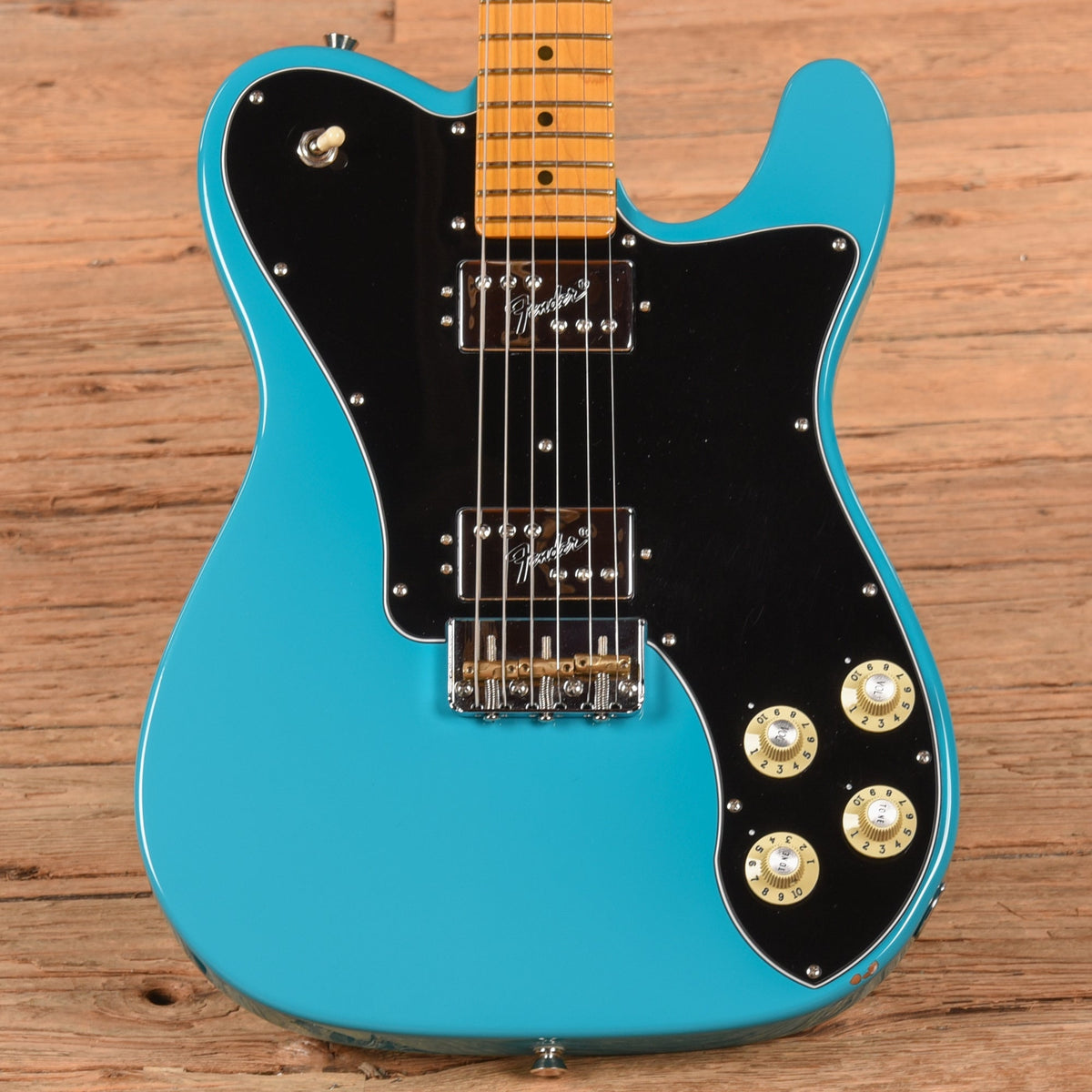 Fender American Professional II Telecaster Deluxe Miami Blue 2023 - MusicMarket
