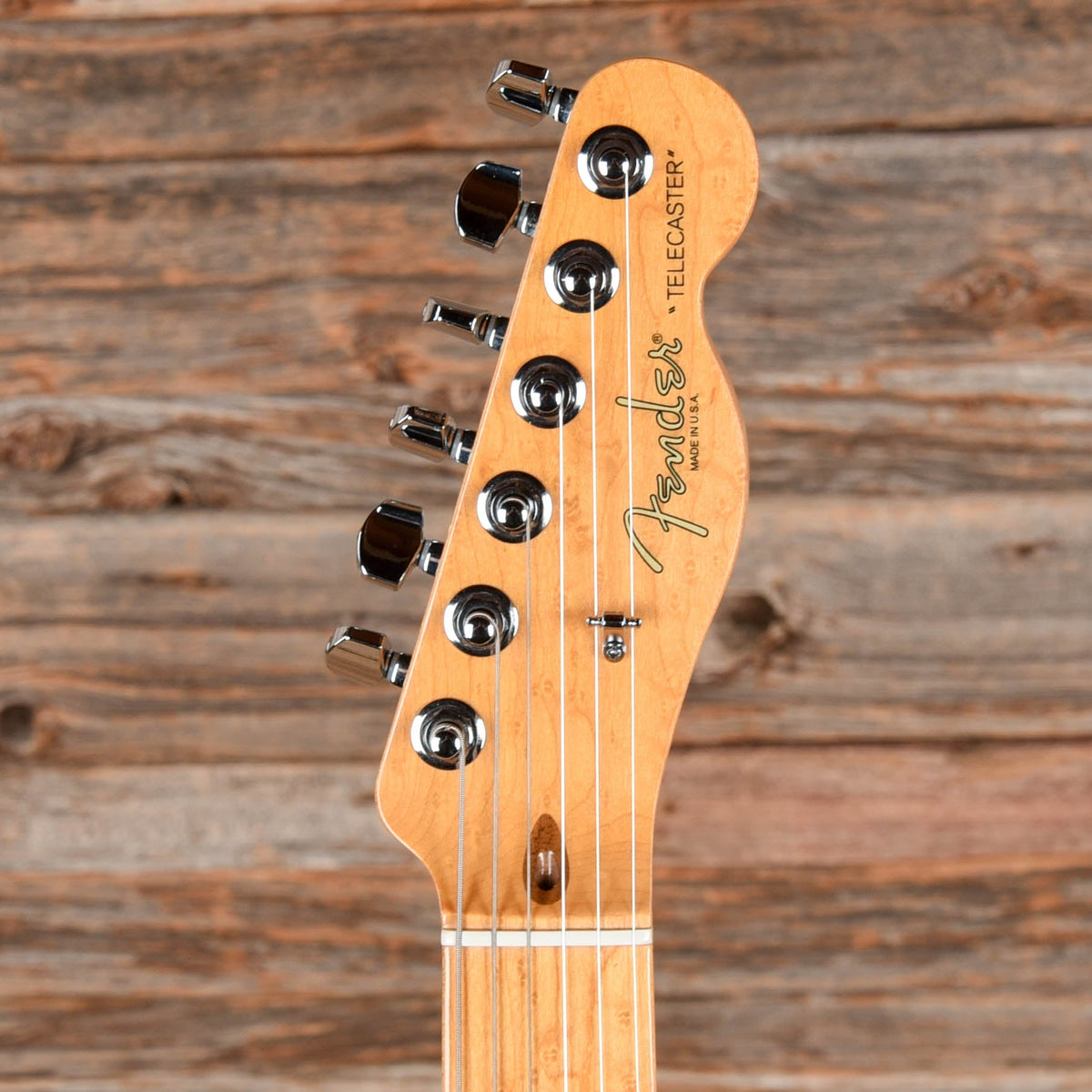 Fender American Select Telecaster HH Blackwood Brown 2013 - View 6 | MusicMarket
