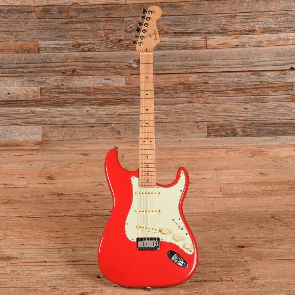 Fender American Series Stratocaster Hardtail Hot Rod Red 2001 - View 4 | MusicMarket