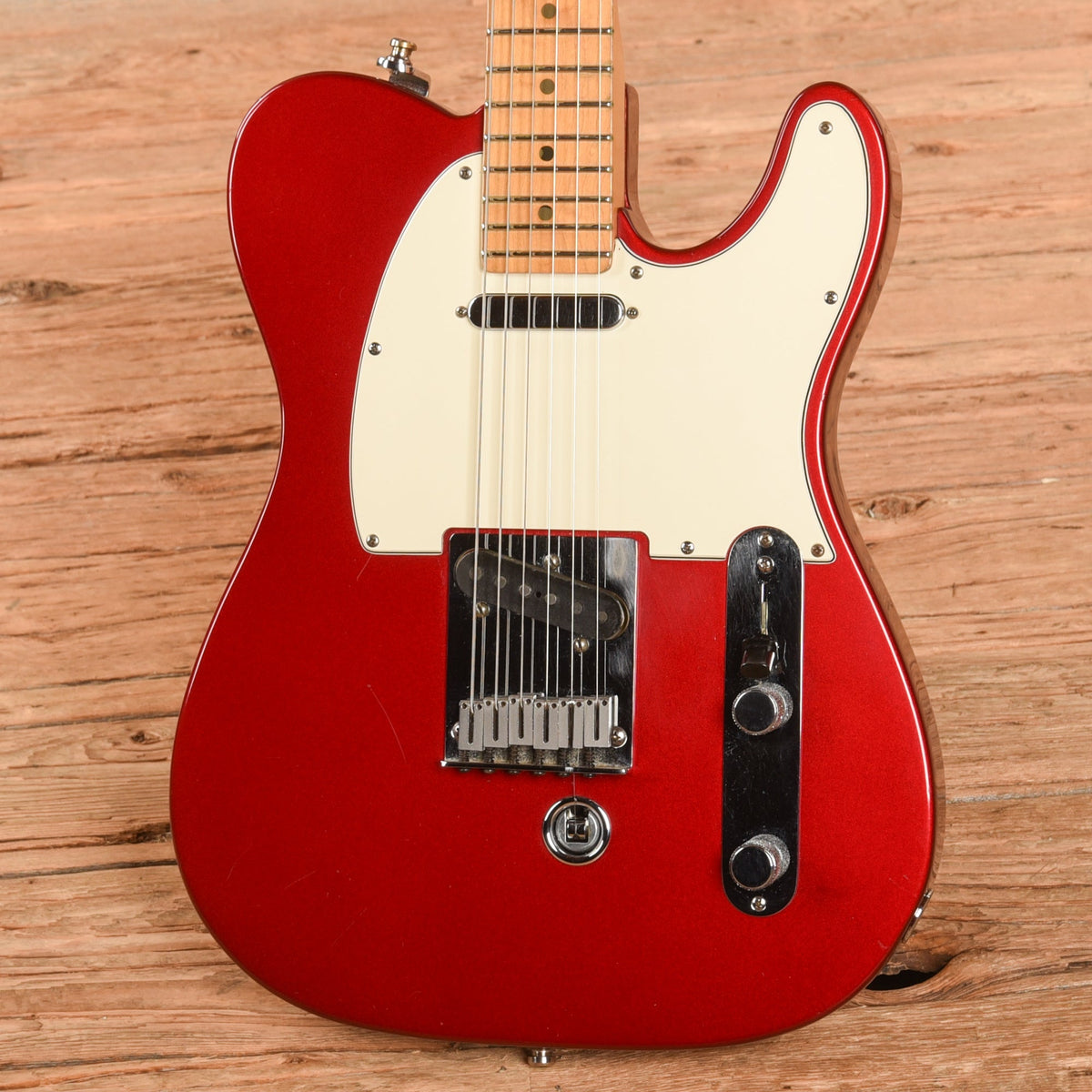Fender American Standard B-Bender Telecaster Candy Apple Red 1997 - View 2 | MusicMarket