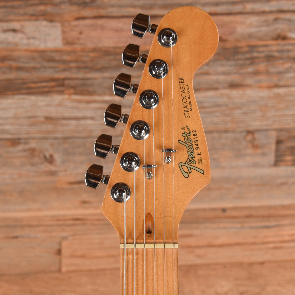 Fender American Standard Stratocaster Black 1989 - View 6 | MusicMarket