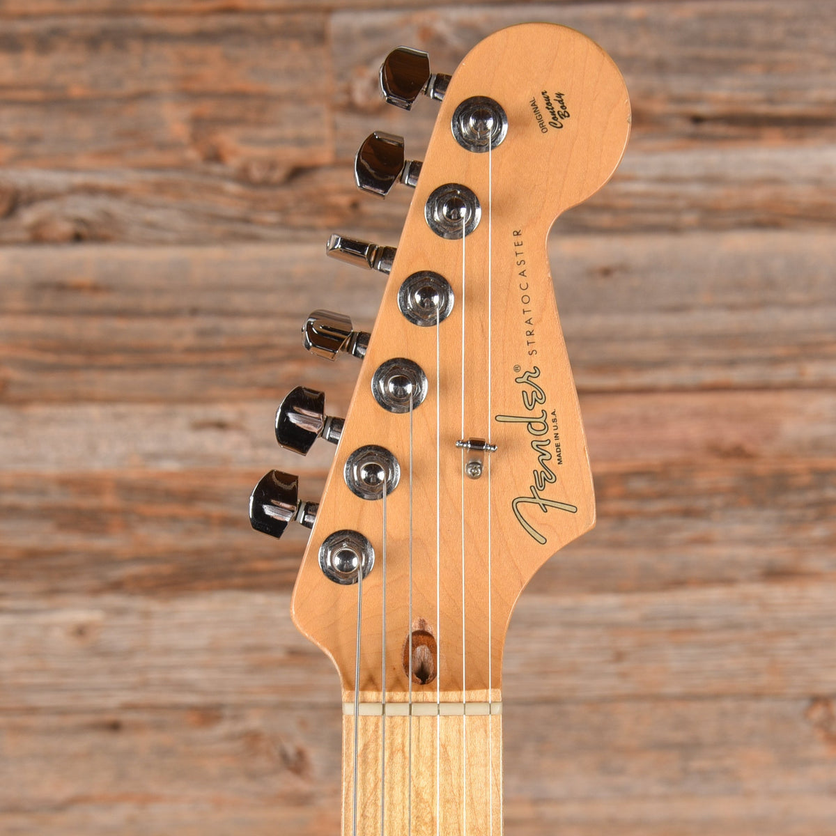 Fender American Standard Stratocaster Black 2000 - View 6 | MusicMarket