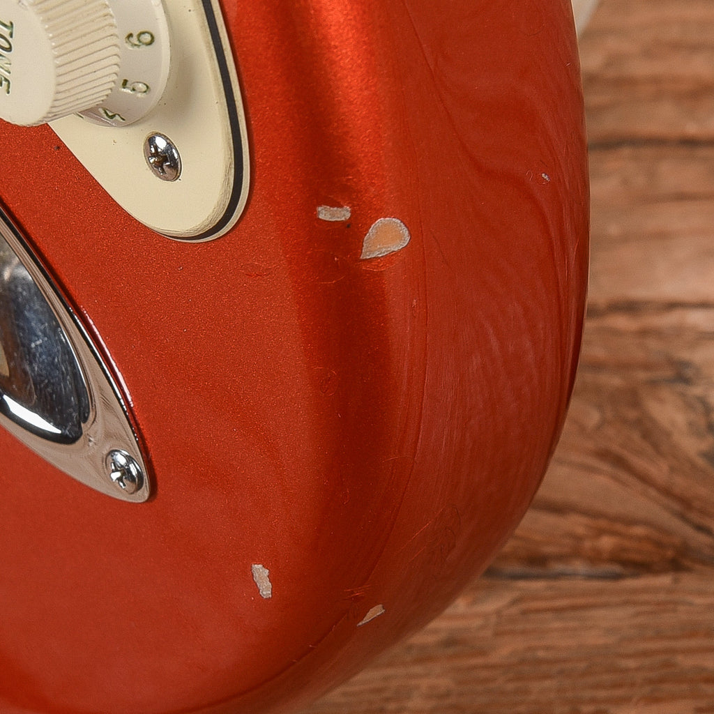 Fender American Standard Stratocaster Chrome Red 2002 - View 11 | MusicMarket