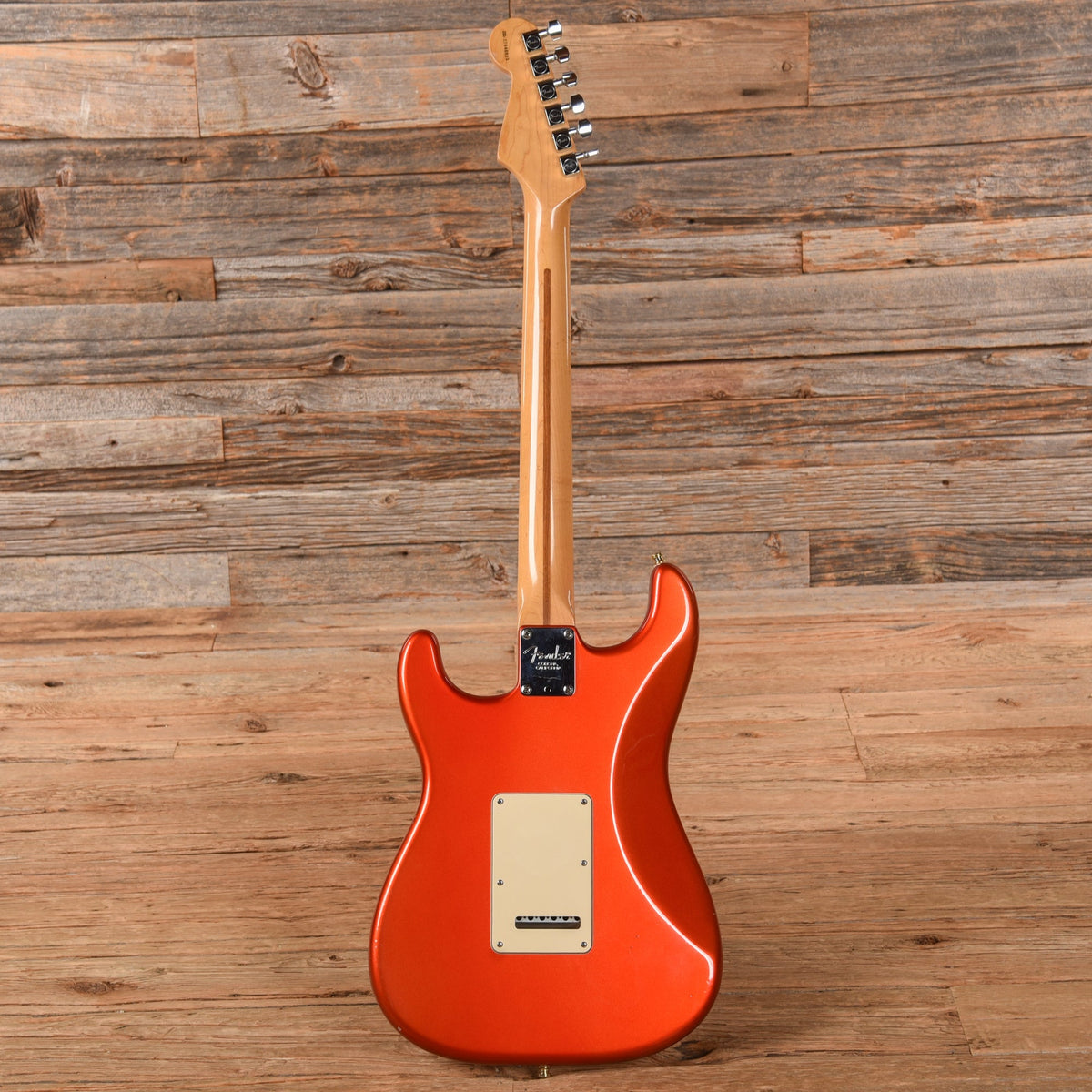 Fender American Standard Stratocaster Chrome Red 2002 - View 5 | MusicMarket
