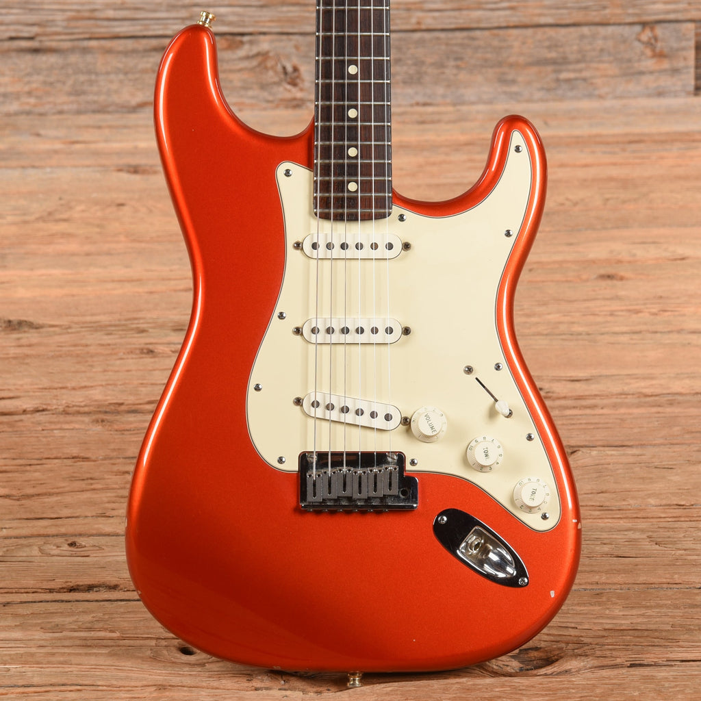 Fender American Standard Stratocaster Chrome Red 2002 - MusicMarket