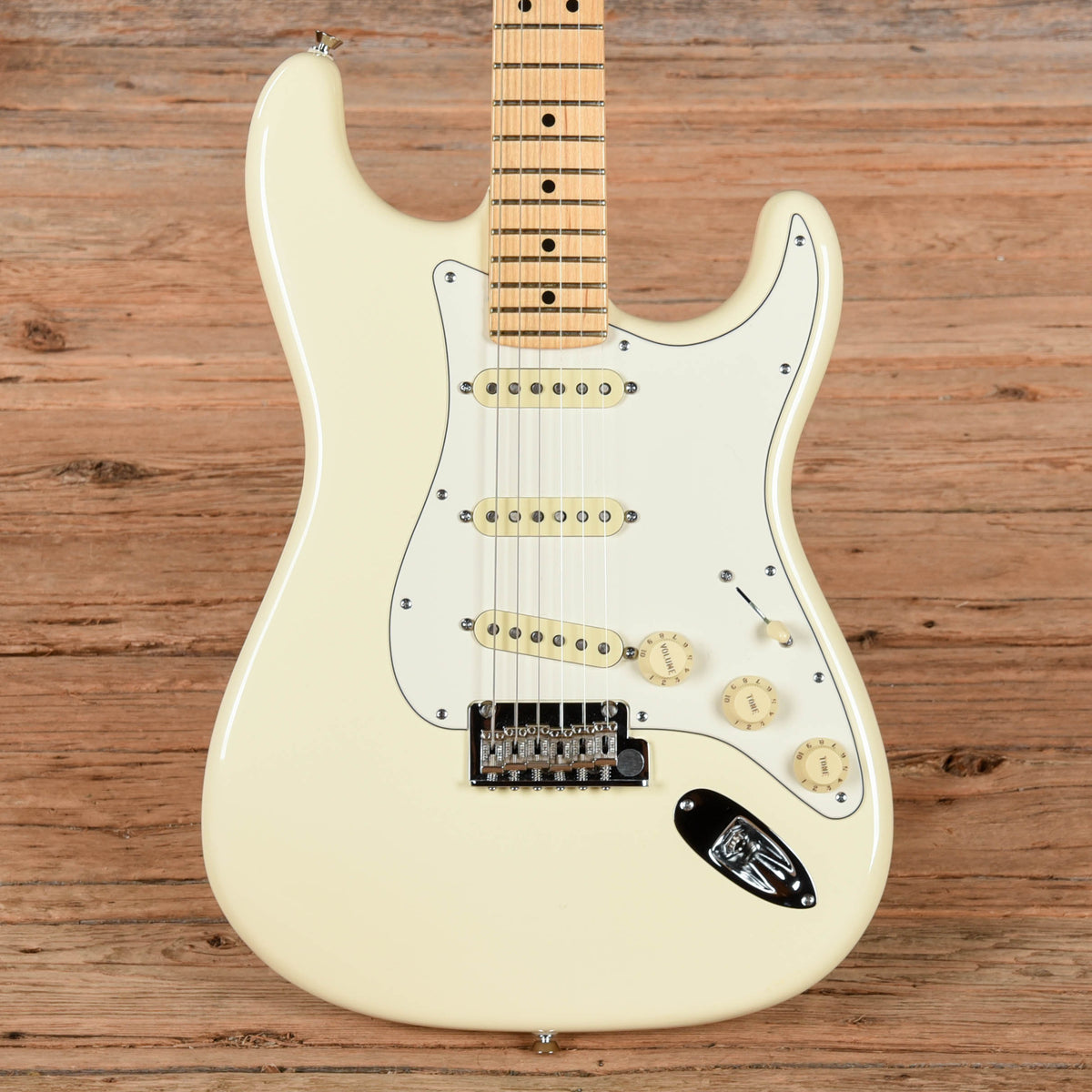 Fender American Standard Stratocaster Olympic White 2015 - MusicMarket