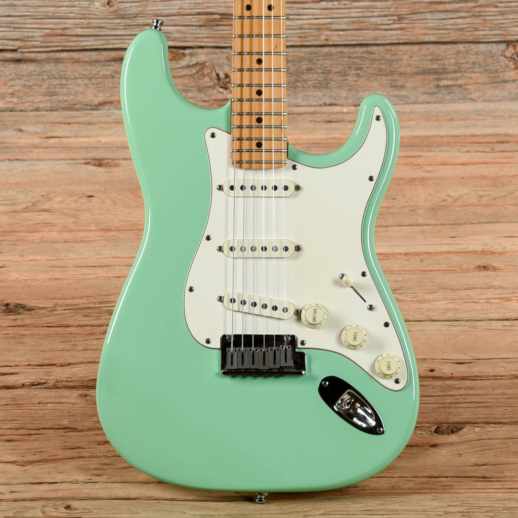Fender American Standard Stratocaster w/ Matching Headstock Surf Green 1995 - MusicMarket