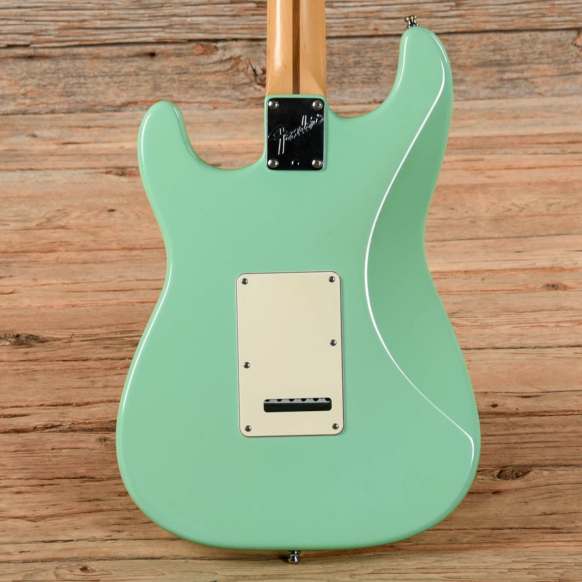 Fender American Standard Stratocaster w/ Matching Headstock Surf Green 1995 - View 3 | MusicMarket