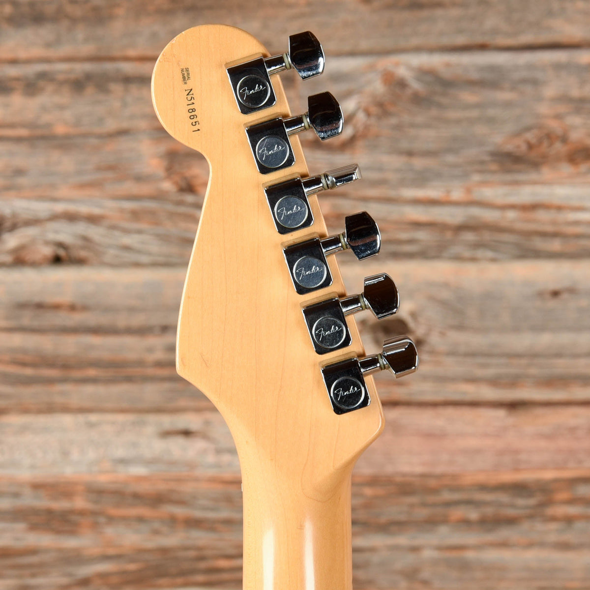 Fender American Standard Stratocaster w/ Matching Headstock Surf Green 1995 - View 7 | MusicMarket