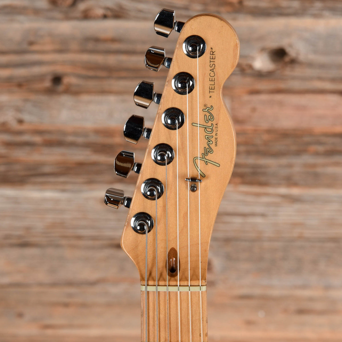 Fender American Standard Telecaster Aqua Marine Metallic 1998 - View 6 | MusicMarket