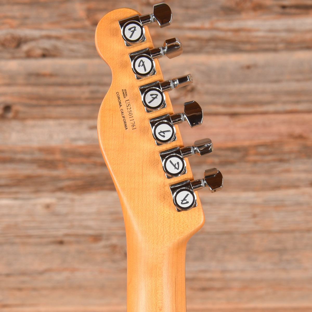 Fender American Ultra II Telecaster Texas Tea 2025 - View 7 | MusicMarket