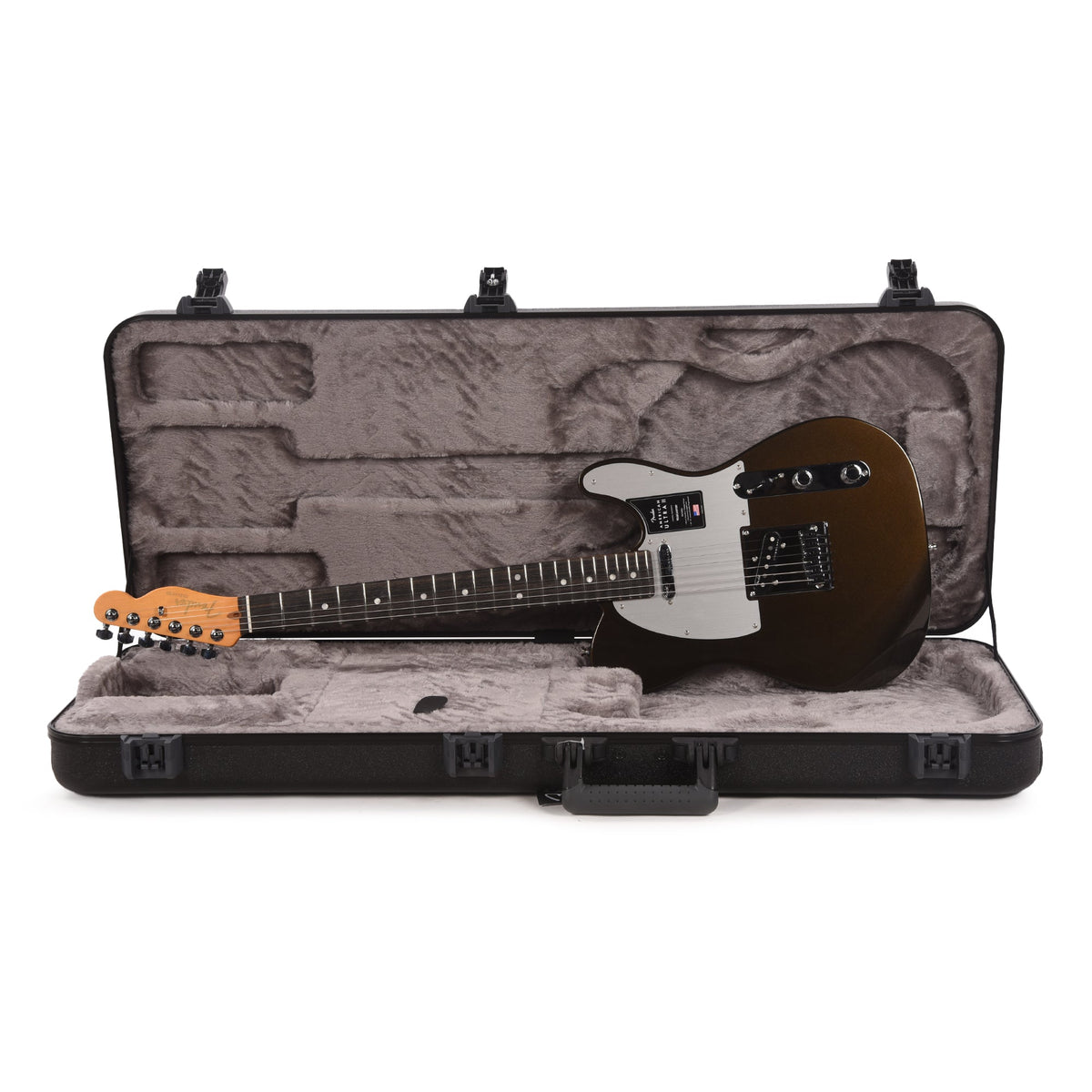 Fender American Ultra II Telecaster Texas Tea - View 9 | MusicMarket