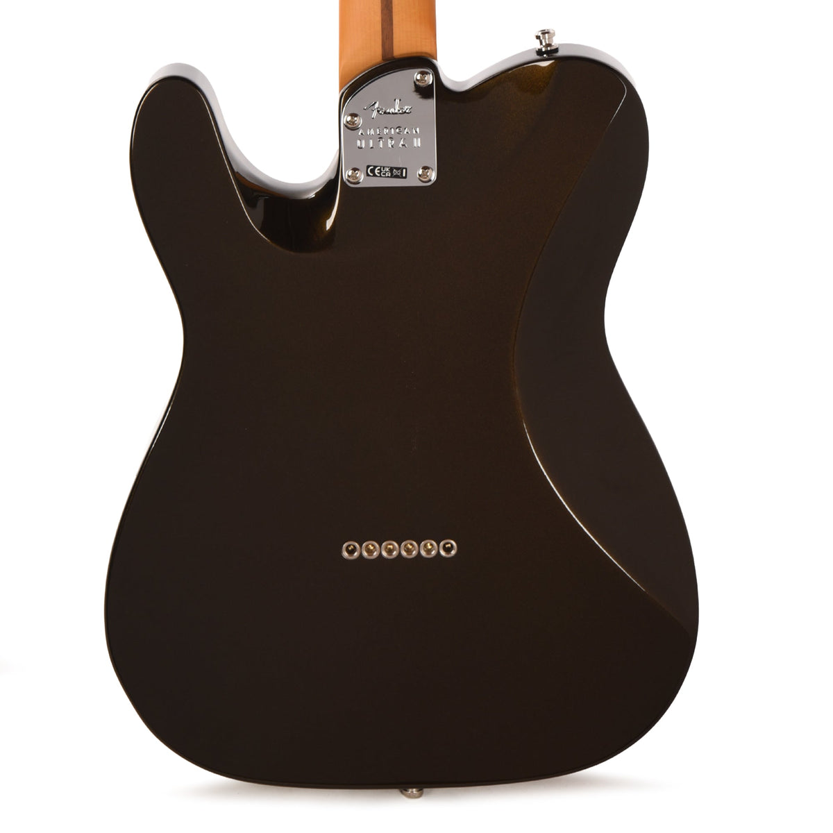 Fender American Ultra II Telecaster Texas Tea - View 3 | MusicMarket