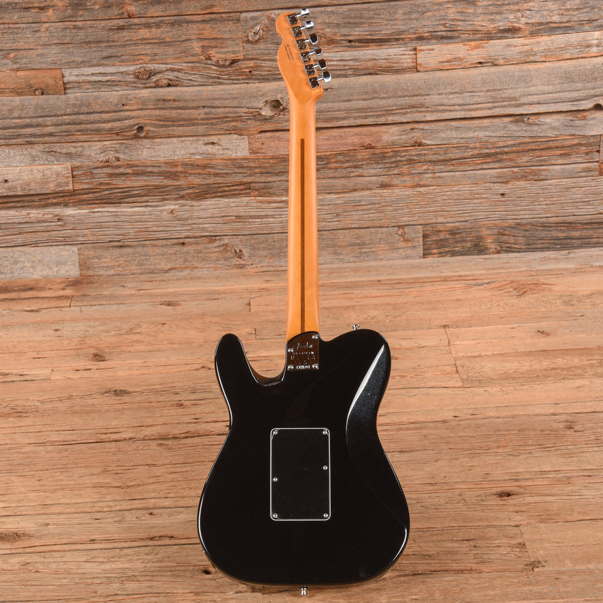 Fender American Ultra Luxe Telecaster Floyd Mystic Black 2024 - View 5 | MusicMarket