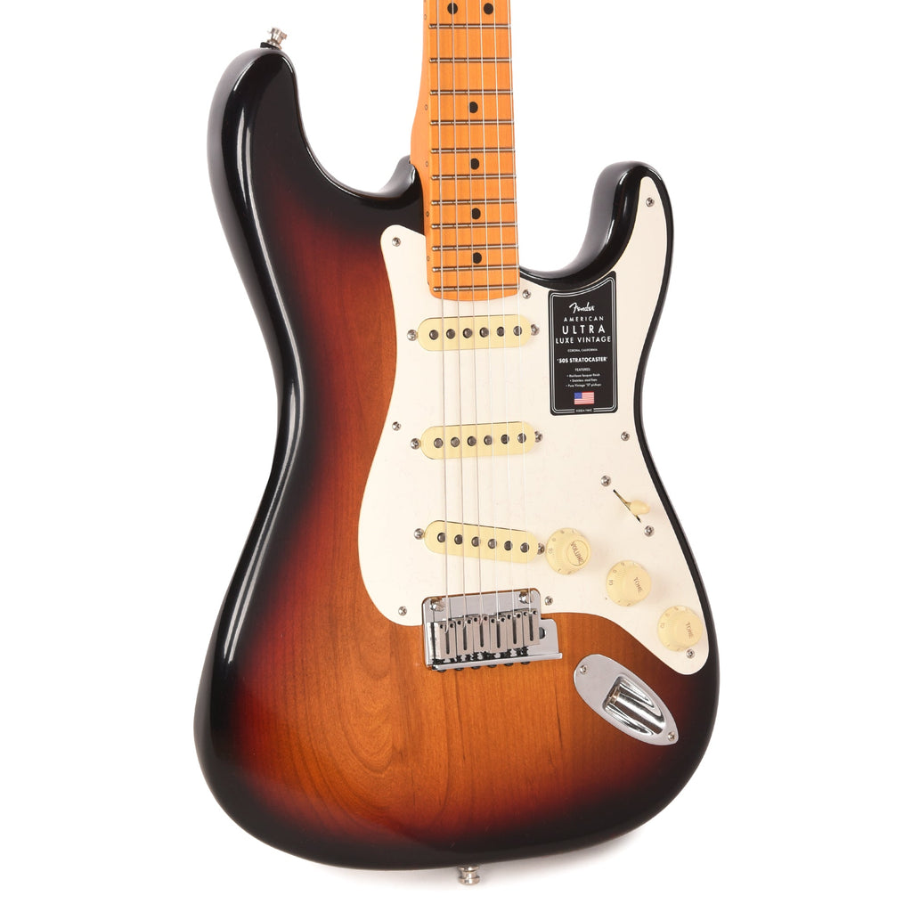Fender American Ultra Luxe Vintage '50s Stratocaster 3-Color Sunburst - MusicMarket