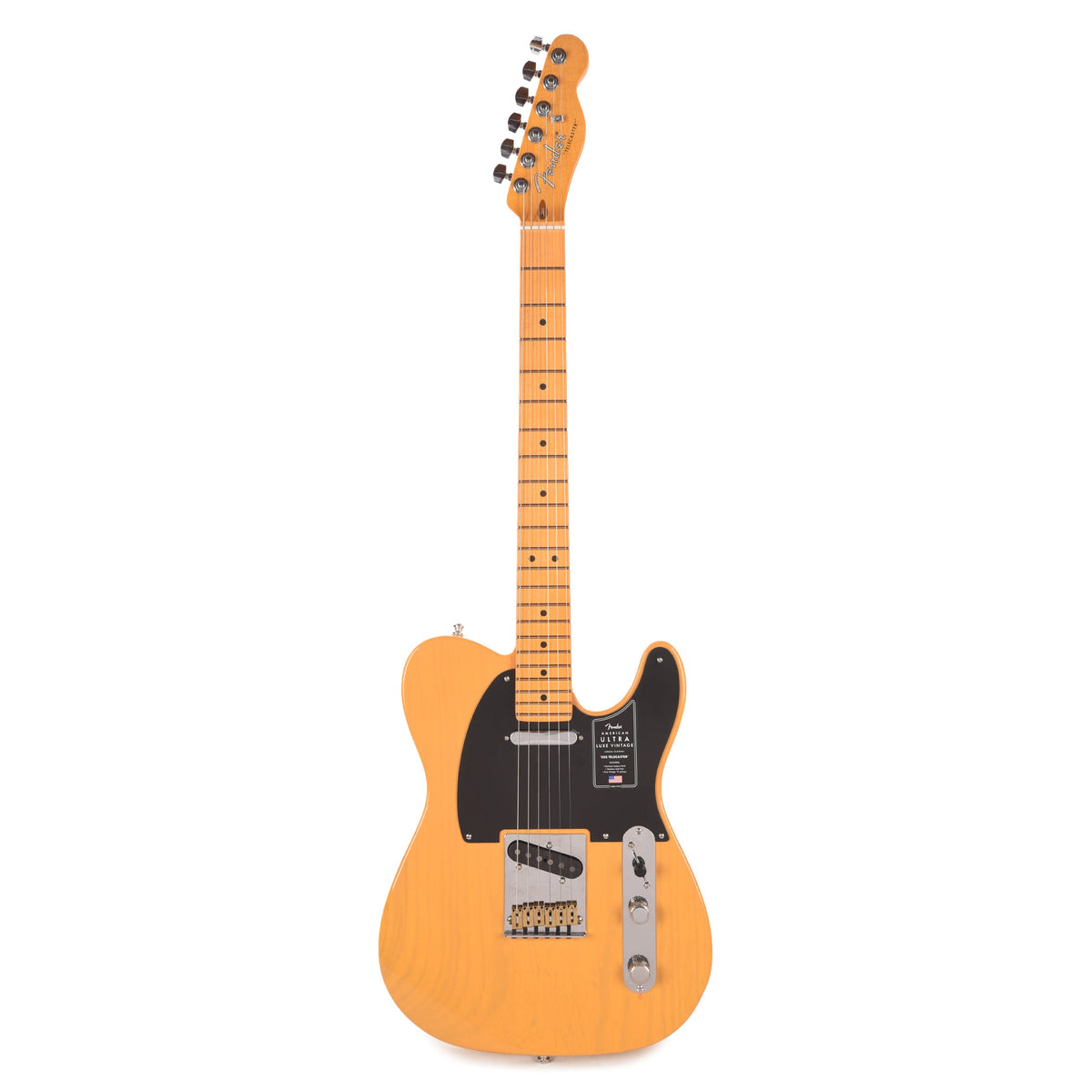 Fender American Ultra Luxe Vintage '50s Telecaster Butterscotch Blonde - View 4 | MusicMarket