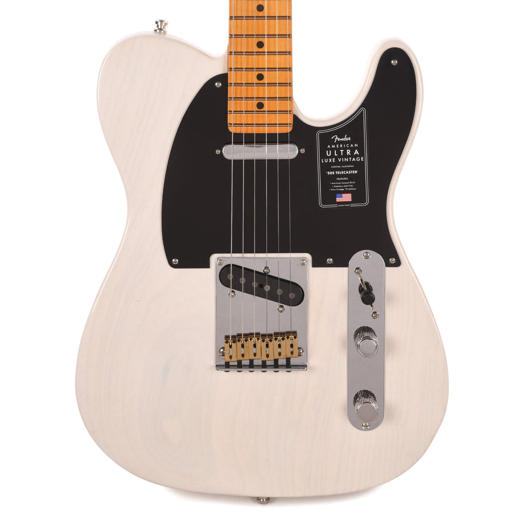 Fender American Ultra Luxe Vintage '50s Telecaster White Blonde - View 2 | MusicMarket
