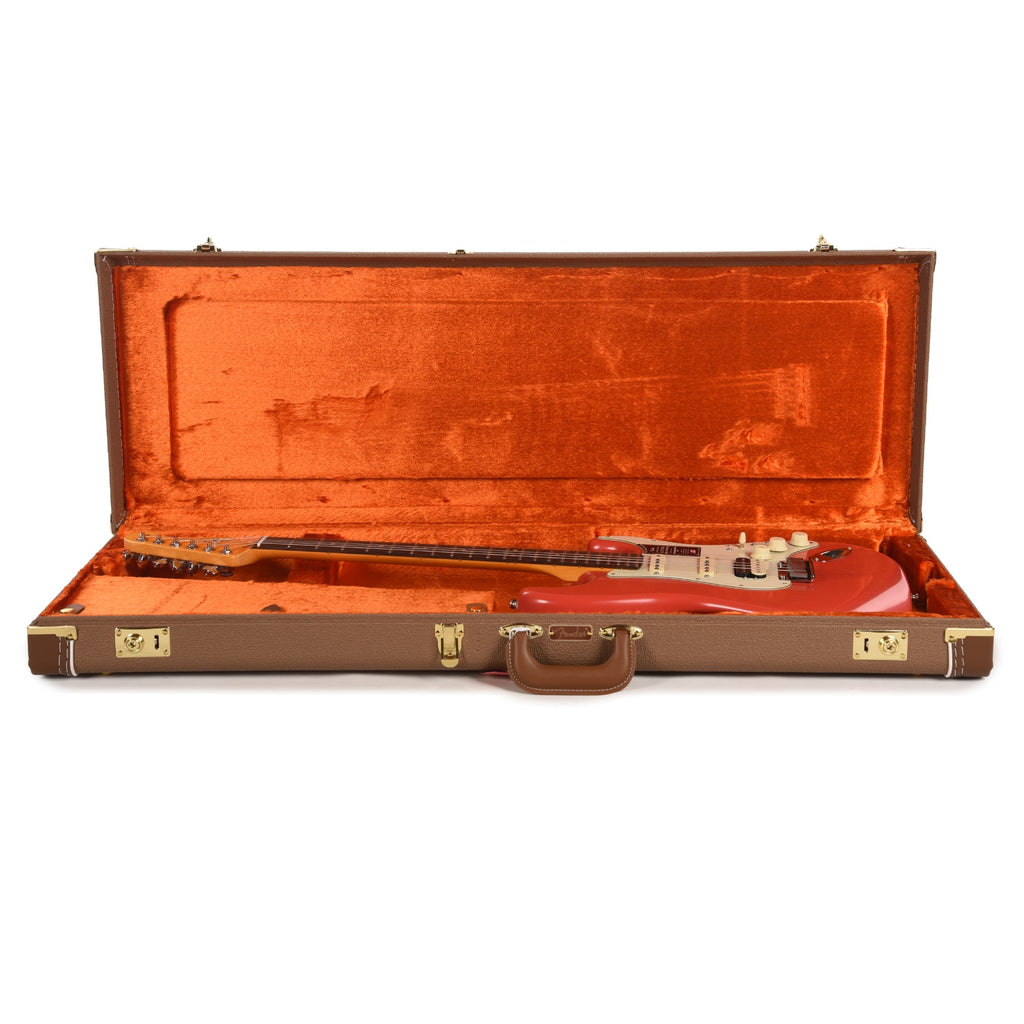 Fender American Ultra Luxe Vintage '60s Stratocaster HSS Fiesta Red - View 9 | MusicMarket