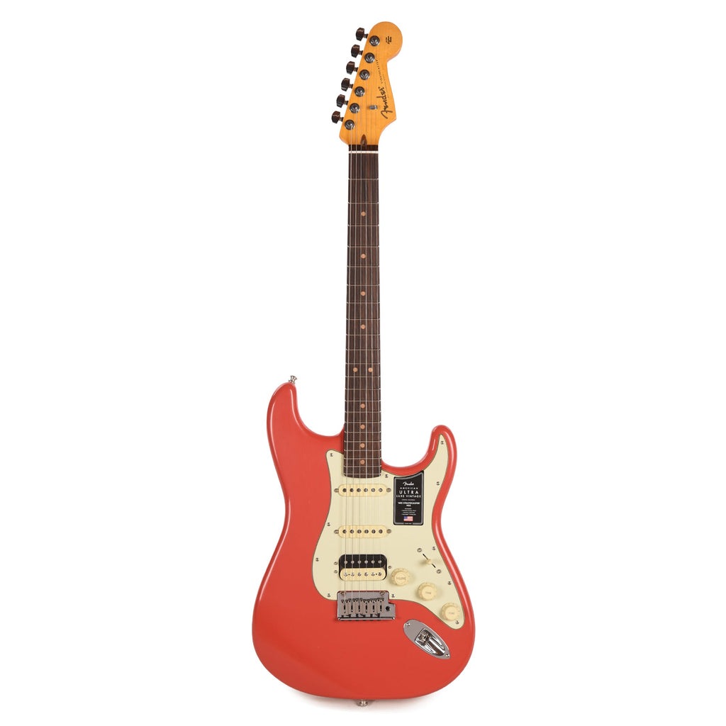 Fender American Ultra Luxe Vintage '60s Stratocaster HSS Fiesta Red - View 4 | MusicMarket