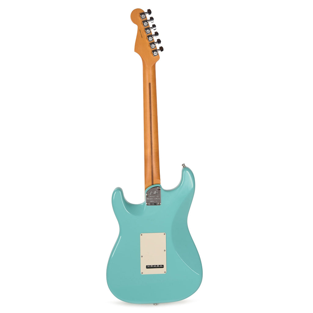 Fender American Ultra Luxe Vintage '60s Stratocaster HSS Surf Green Metallic - View 5 | MusicMarket