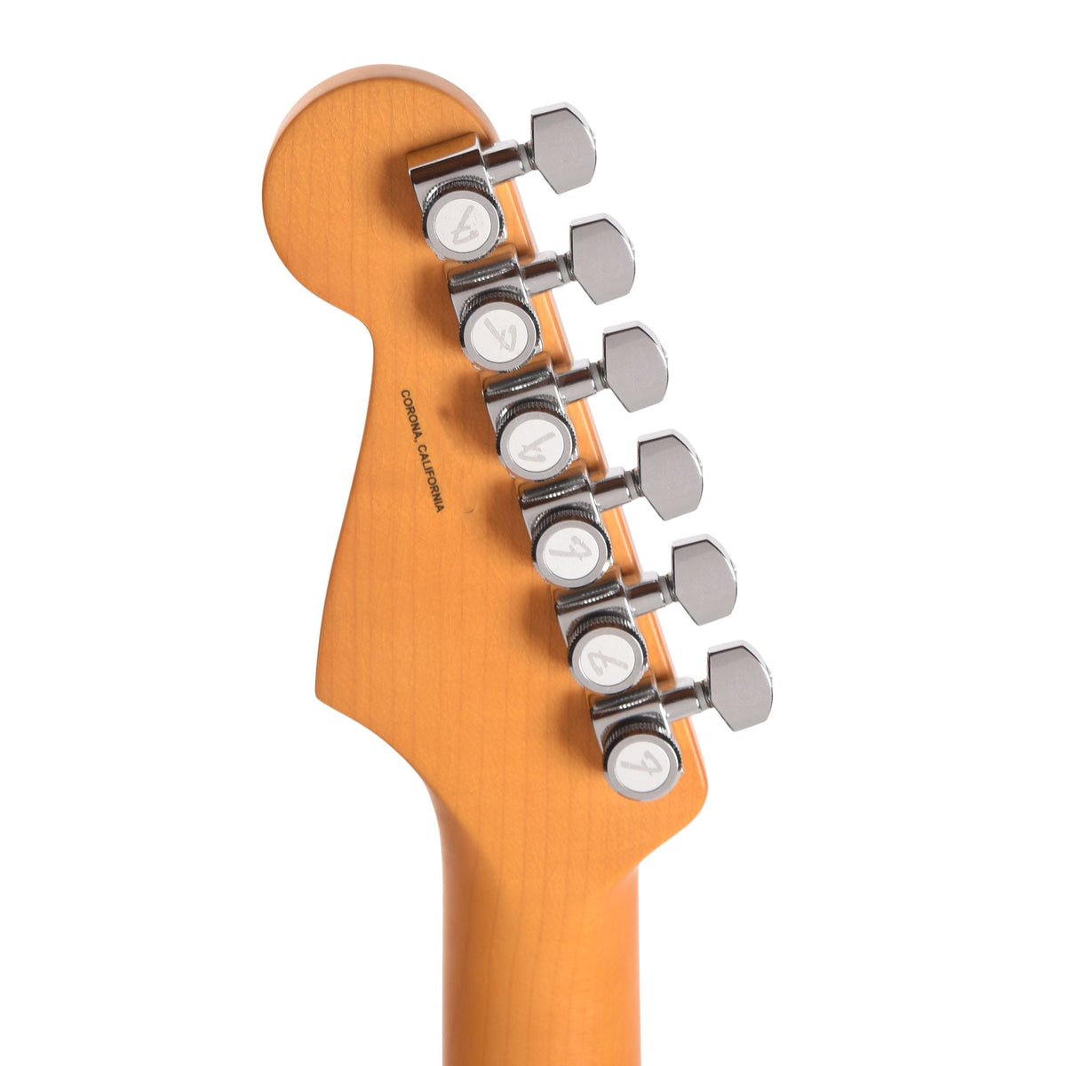 Fender American Ultra Luxe Vintage '60s Stratocaster HSS Surf Green Metallic - View 7 | MusicMarket