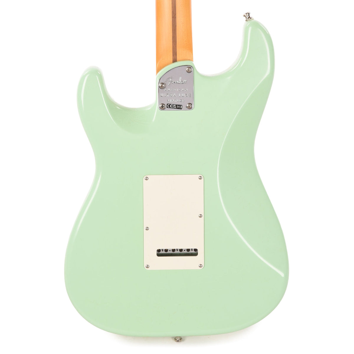 Fender American Ultra Luxe Vintage '60s Stratocaster Surf Green - View 3 | MusicMarket
