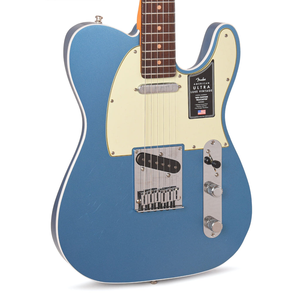 Fender American Ultra Luxe Vintage '60s Telecaster Custom Lake Placid Blue - MusicMarket