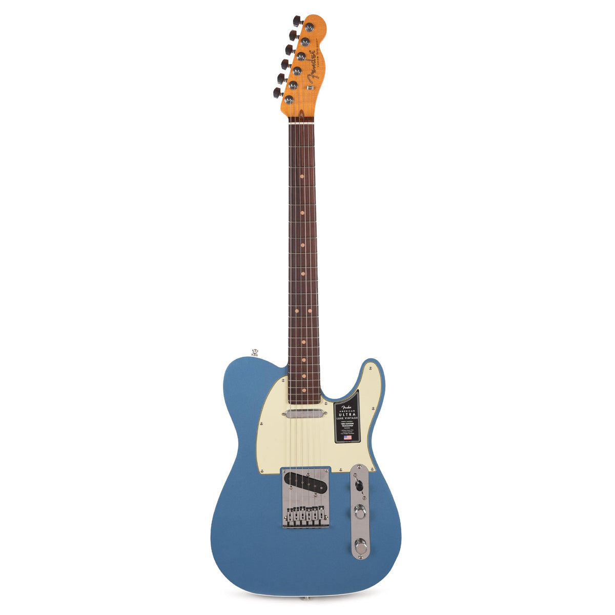Fender American Ultra Luxe Vintage '60s Telecaster Custom Lake Placid Blue - View 4 | MusicMarket
