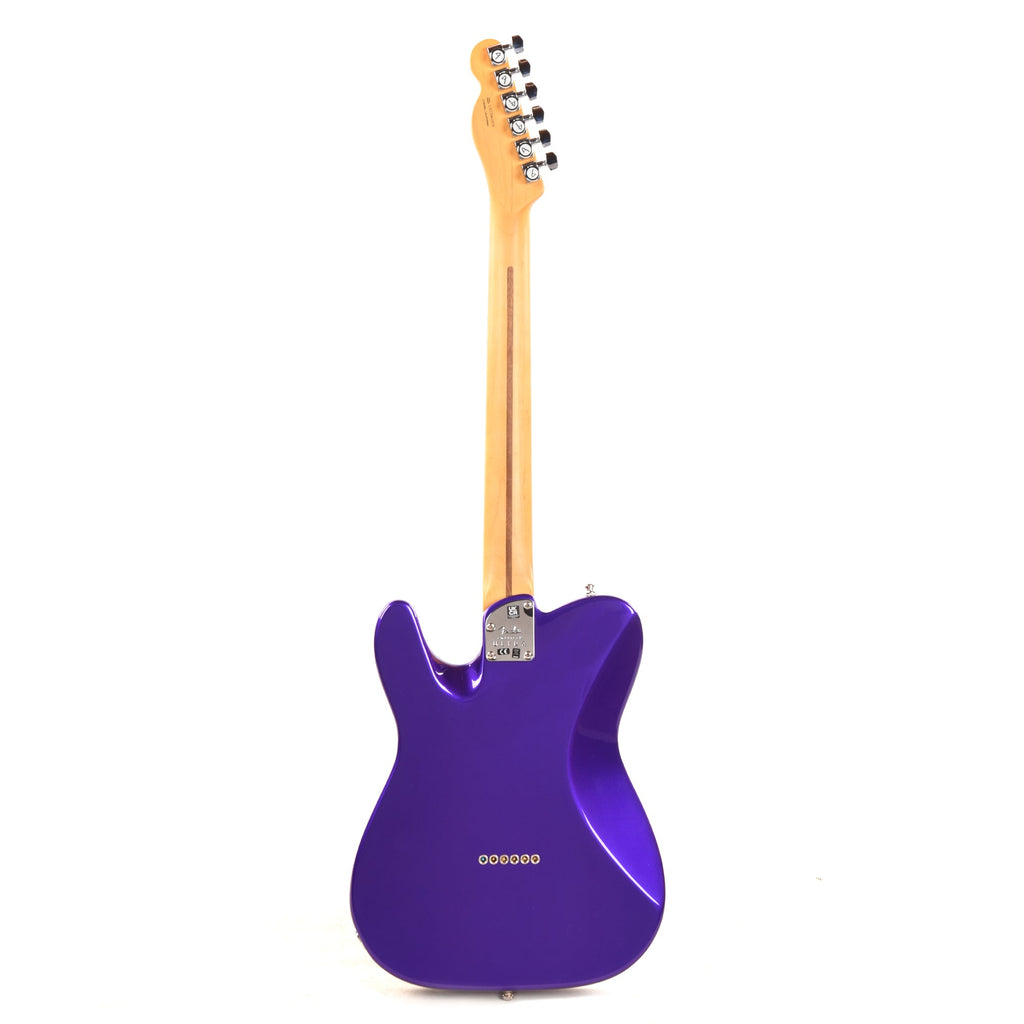 Fender American Ultra Telecaster Plum Metallic & Anodized Gold Pickguard - View 5 | MusicMarket