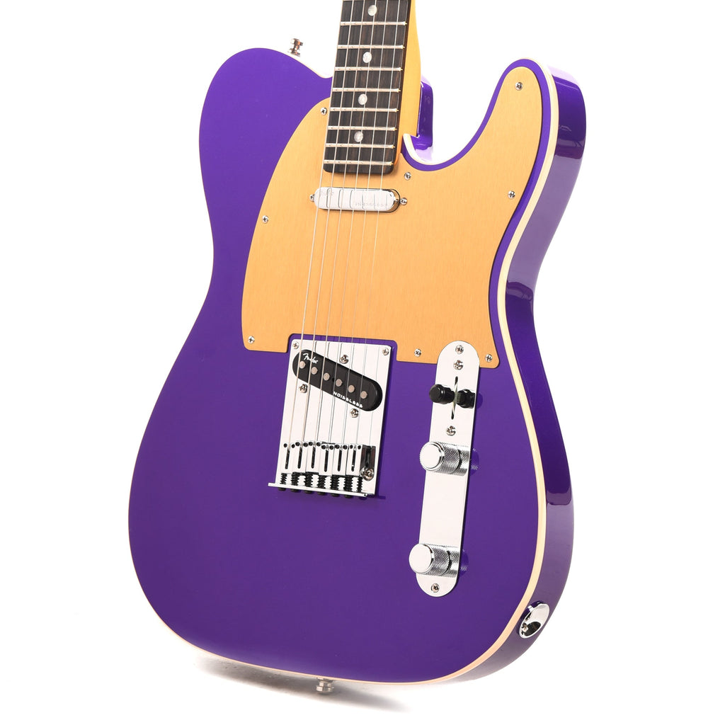 Fender American Ultra Telecaster Plum Metallic & Anodized Gold Pickguard - View 2 | MusicMarket