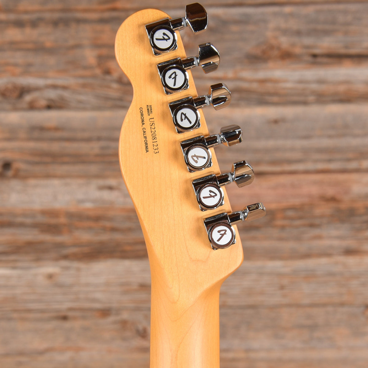 Fender American Ultra Telecaster Texas Tea 2022 - View 7 | MusicMarket